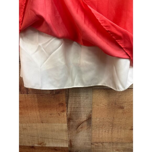 Striped Sleeveless Gianni Bini Dress With Elastic Waist & Adjustable Straps M - Picture 3 of 7